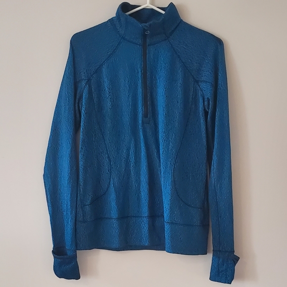 Sz 10 Lululemon Rush Hour 1/2 Zip Running Long Sleeve Pullover Sweater. - Picture 5 of 14